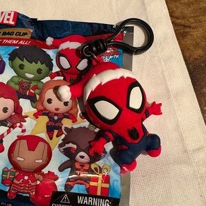 Spider-Man Santa Bag Clip